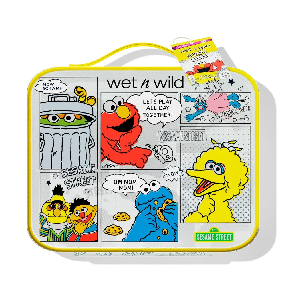 Wet N Wild Sesame Street Makeup Bag, Makeup Sponge & Case Set LIMITED EDITION - Picture 11 of 16